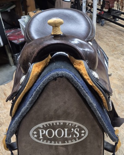 SELLE WESTERN OCCASION EQUITATION AMERICAINE USA CONTINENTAL