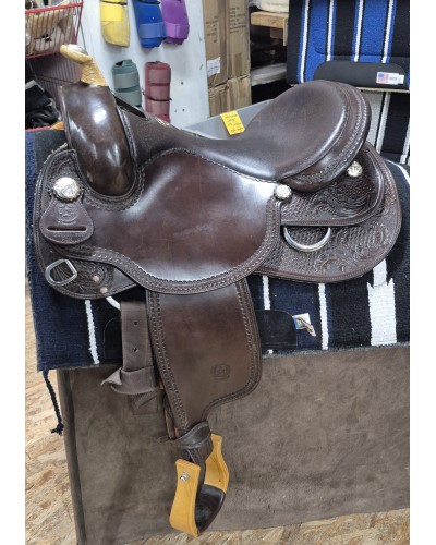 SELLE WESTERN OCCASION EQUITATION AMERICAINE USA CONTINENTAL