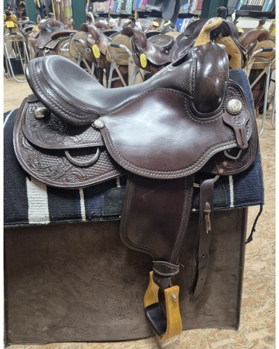 SELLE WESTERN OCCASION EQUITATION AMERICAINE USA CONTINENTAL