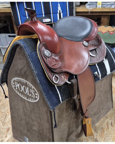selle équitation western Hwest barrel compétition wade reining roping Pools west coast lakota denver