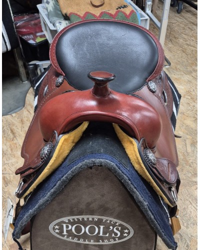 selle équitation western Hwest barrel compétition wade reining roping Pools west coast lakota denver