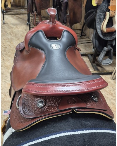 selle équitation western Hwest barrel compétition wade reining roping Pools west coast lakota denver