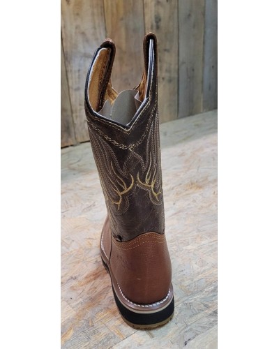 BOTTE TRAVAIL WESTERN EQUITATION AMERICAINE  ARIAT LAS TRANKAS ESTABLO STARS AND STRIPES