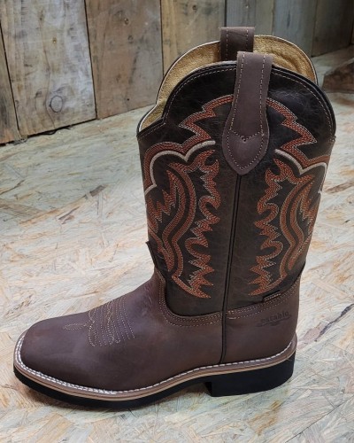 BOTTE TRAVAIL WESTERN EQUITATION AMERICAINE  ARIAT LAS TRANKAS ESTABLO STARS AND STRIPES