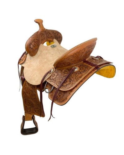 selle équitation western Hwest barrel compétition wade reining roping Pools west coast lakota denver DOUBLE S