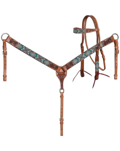 BRIDON WESTERN TRAVAIL HW SADDLERY LAKOTA POOLS WESTERN AMERICAIN