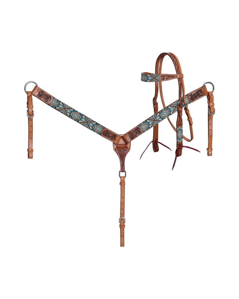 BRIDON WESTERN TRAVAIL HW SADDLERY LAKOTA POOLS WESTERN AMERICAIN