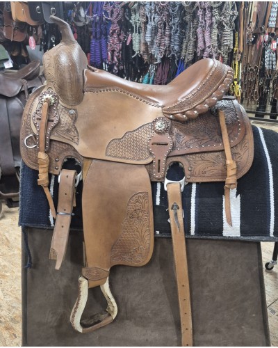 SELLE WESTERN OCCASION EQUITATION AMERICAINE USA CONTINENTAL