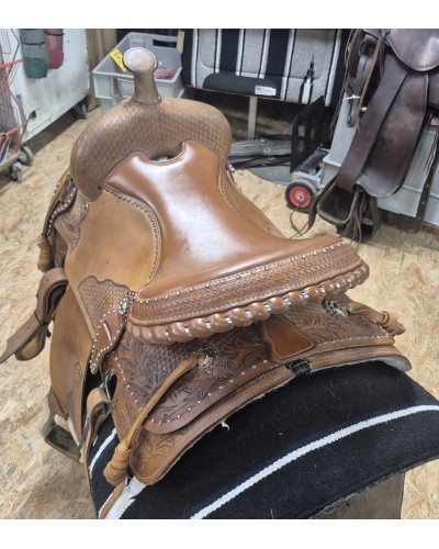 SELLE WESTERN OCCASION EQUITATION AMERICAINE USA CONTINENTAL