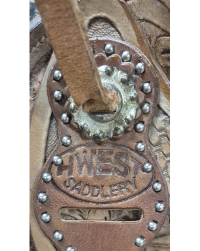 SELLE WESTERN OCCASION EQUITATION AMERICAINE USA CONTINENTAL