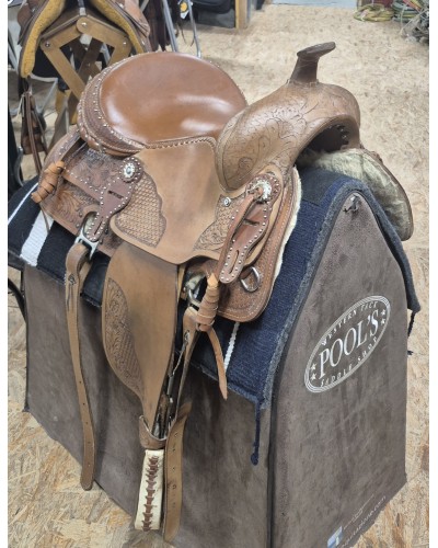 SELLE WESTERN OCCASION EQUITATION AMERICAINE USA CONTINENTAL