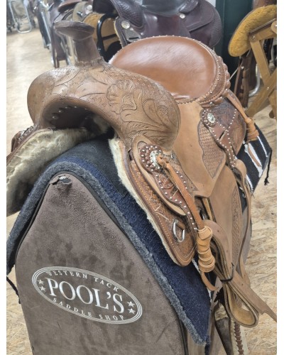SELLE WESTERN OCCASION EQUITATION AMERICAINE USA CONTINENTAL