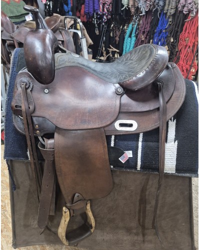 SELLE WESTERN OCCASION EQUITATION AMERICAINE USA CONTINENTAL