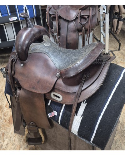 SELLE WESTERN OCCASION EQUITATION AMERICAINE USA CONTINENTAL