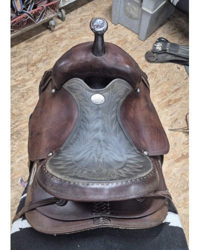 SELLE WESTERN OCCASION EQUITATION AMERICAINE USA CONTINENTAL