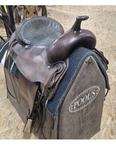 SELLE WESTERN OCCASION EQUITATION AMERICAINE USA CONTINENTAL