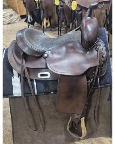 SELLE WESTERN OCCASION EQUITATION AMERICAINE USA CONTINENTAL
