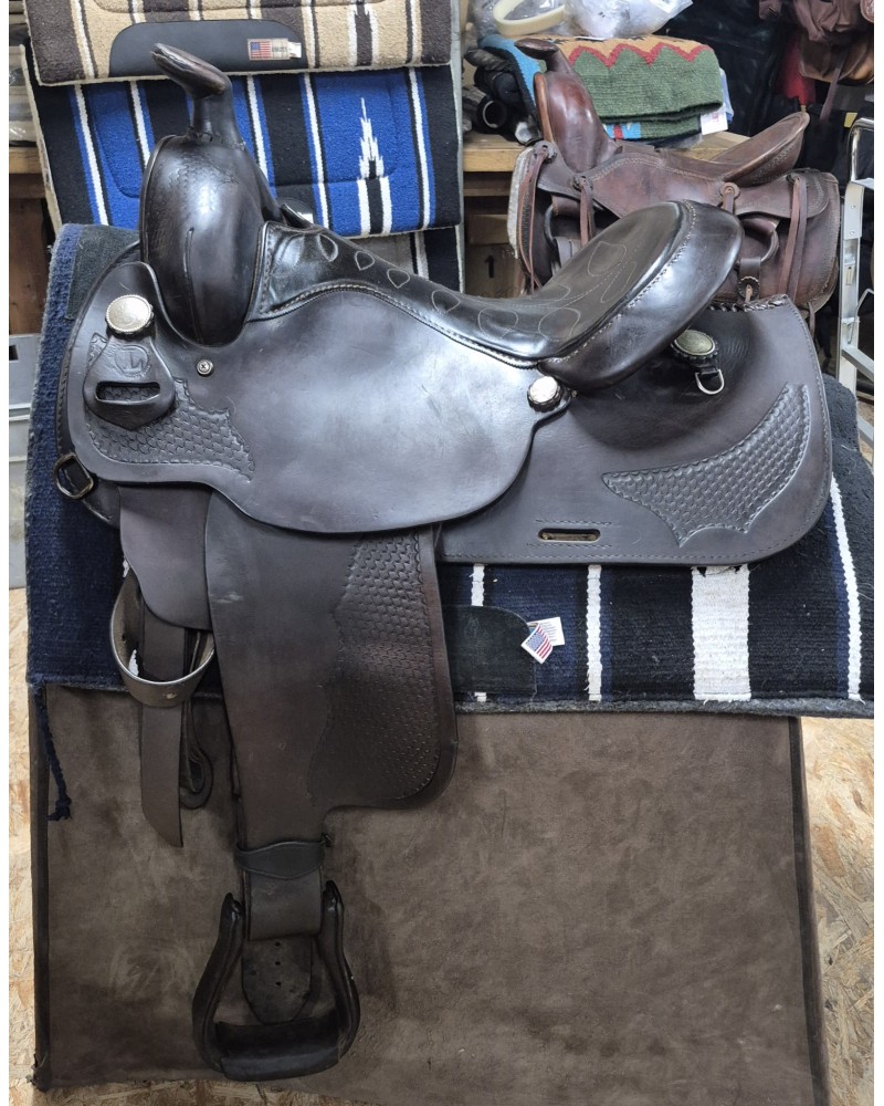SELLE WESTERN OCCASION EQUITATION AMERICAINE USA CONTINENTAL