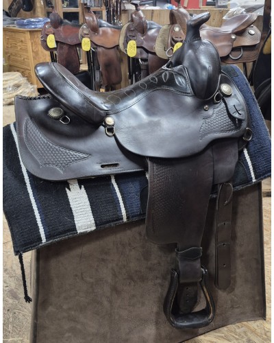SELLE WESTERN OCCASION EQUITATION AMERICAINE USA CONTINENTAL