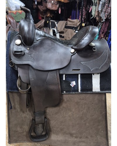 SELLE WESTERN OCCASION EQUITATION AMERICAINE USA CONTINENTAL
