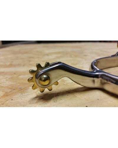 eperon western equitation cheval randonnee pools lanière courroie usa spur straps