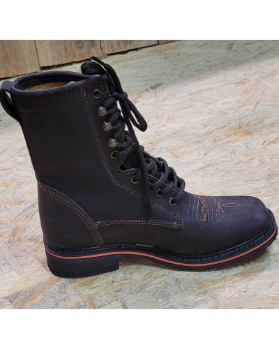 BOTTE TRAVAIL WESTERN EQUITATION AMERICAINE  ARIAT LAS TRANKAS ESTABLO STARS AND STRIPES