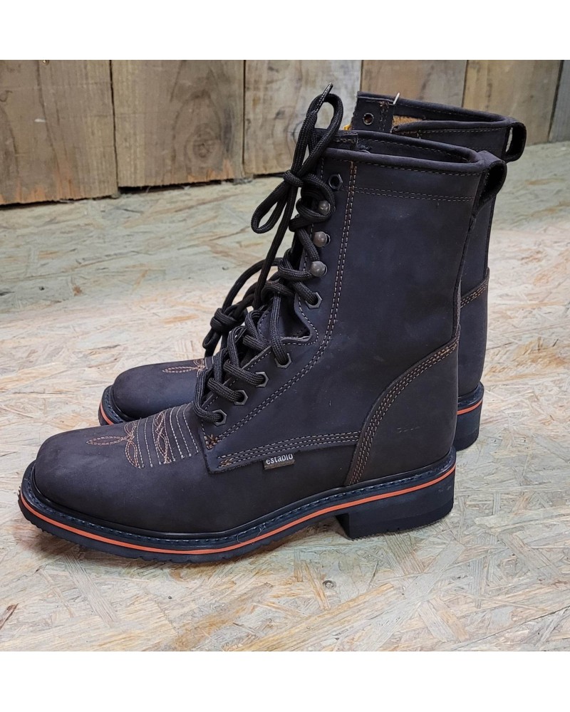 BOTTE TRAVAIL WESTERN EQUITATION AMERICAINE  ARIAT LAS TRANKAS ESTABLO STARS AND STRIPES