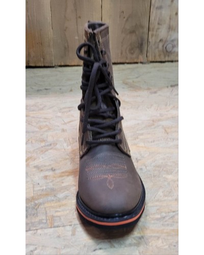 BOTTE TRAVAIL WESTERN EQUITATION AMERICAINE  ARIAT LAS TRANKAS ESTABLO STARS AND STRIPES