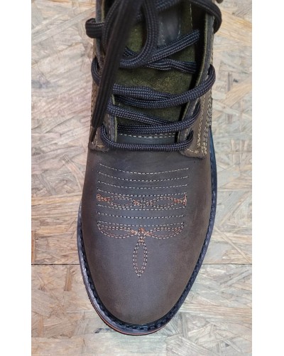 BOTTE TRAVAIL WESTERN EQUITATION AMERICAINE  ARIAT LAS TRANKAS ESTABLO STARS AND STRIPES