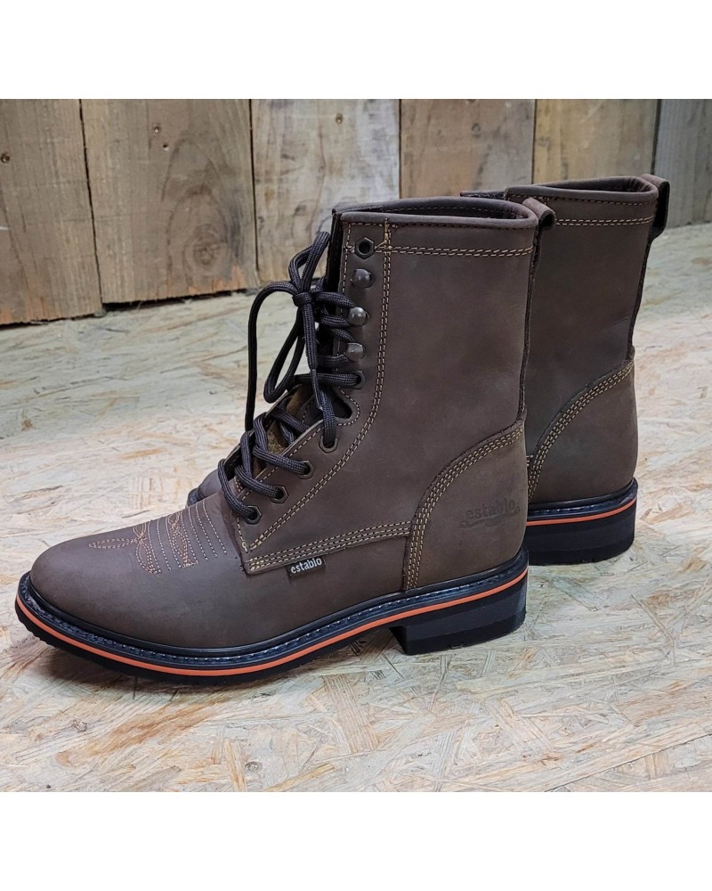 BOTTE TRAVAIL WESTERN EQUITATION AMERICAINE  ARIAT LAS TRANKAS ESTABLO STARS AND STRIPES