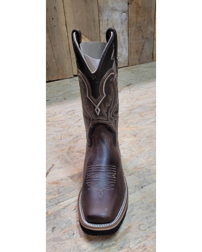 BOTTE TRAVAIL WESTERN EQUITATION AMERICAINE  ARIAT LAS TRANKAS ESTABLO STARS AND STRIPES