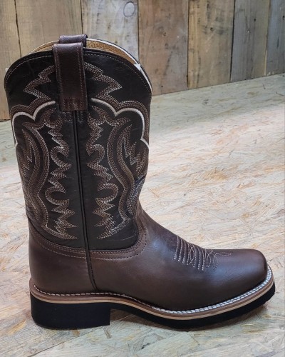 BOTTE TRAVAIL WESTERN EQUITATION AMERICAINE  ARIAT LAS TRANKAS ESTABLO STARS AND STRIPES