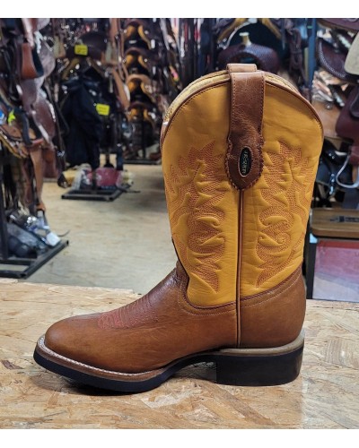 BOTTE TRAVAIL AMERICAINE ROBUSTE EQUITATION WESTERN