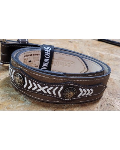 CEINTURE WESTERN COUNTRY TRAVAIL CUIR MEXIQUE USA