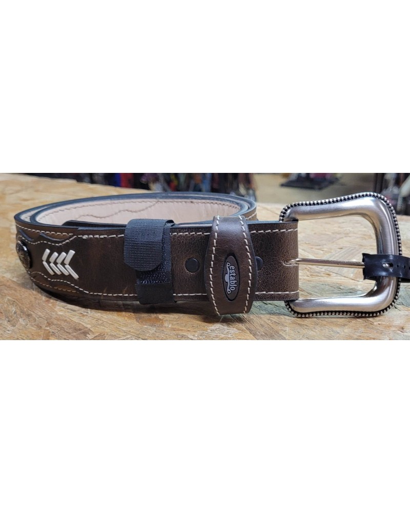 CEINTURE WESTERN COUNTRY TRAVAIL CUIR MEXIQUE USA
