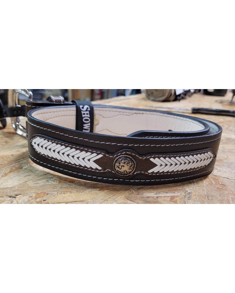 CEINTURE WESTERN COUNTRY TRAVAIL CUIR MEXIQUE USA