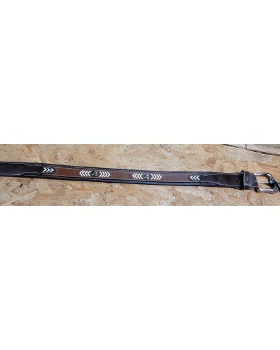 CEINTURE WESTERN COUNTRY TRAVAIL CUIR MEXIQUE USA