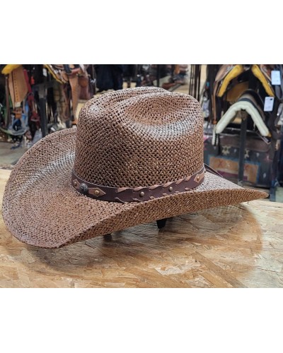 CHAPEAU WESTERN FEUTRE PAILLE EQUITATION TRAVAIL MEXIQUE US COUNTRY