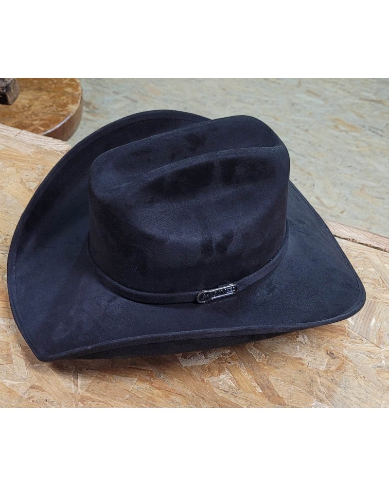 Chapeau vintage sombrero mexicain pigalle xxxxx marron velours - Label Emmaüs