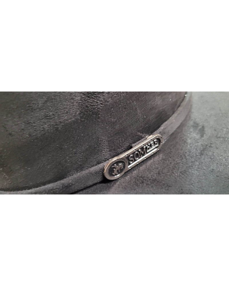 Chapeau Cowboy En Feutre De Laine Noir - Summit Hat Co. - Taille Jeune L - Fabriqué Au Mexique