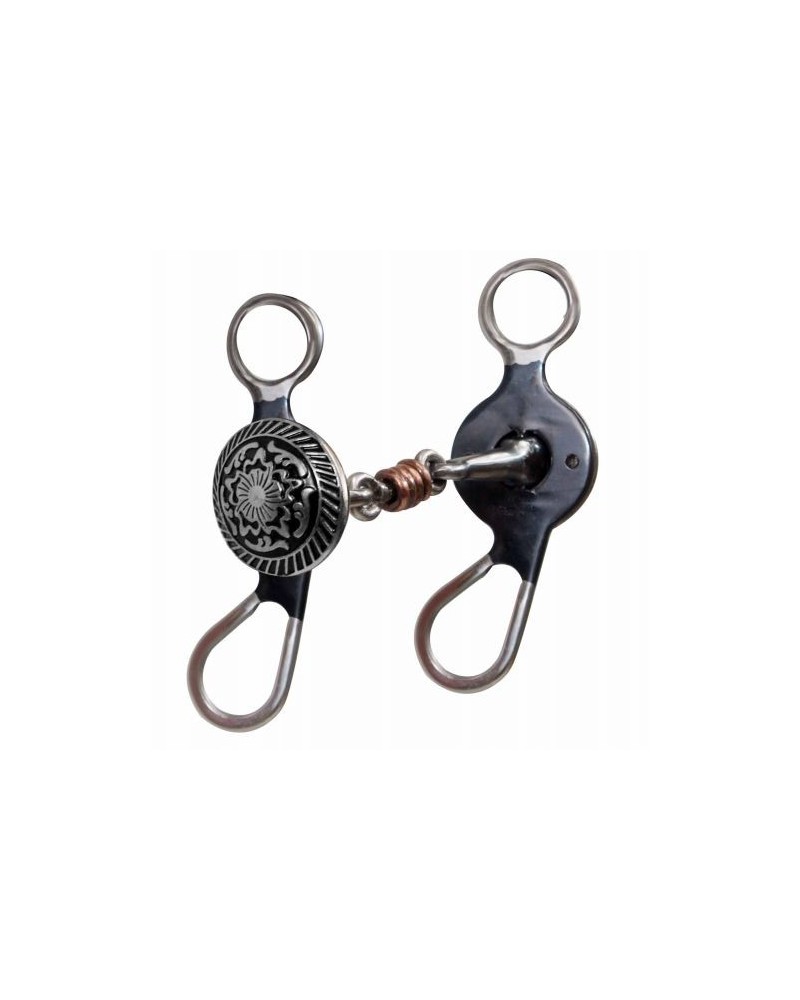 mors correctionnal embouchure western ranch equitation western shank snafle