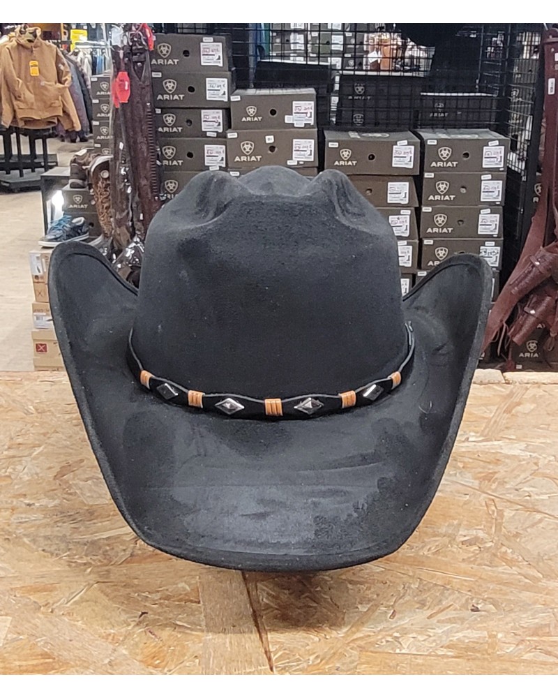 CHAPEAU WESTERN FEUTRE PAILLE EQUITATION TRAVAIL MEXIQUE US COUNTRY