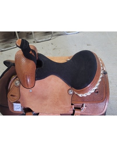 selle équitation western Hwest barrel compétition wade reining roping Pools west coast lakota denver DOUBLE S