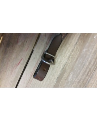 GOURMETTE CUIR ROND SHOWMAN