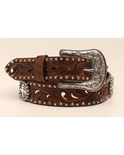 CEINTURE WESTERN STARS AND STRIPES SHOWMAN MEXICAINE USA EQUITATION SHOW