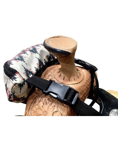 sacoche cuir bagagerie western selle américaine
