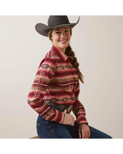 CHEMISE WESTERN AMERICAINE WRANGLER JACK DANIELS STARS AND STRIPES