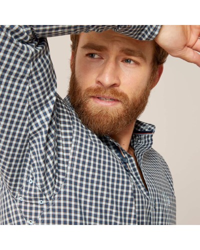 CHEMISE WESTERN AMERICAINE WRANGLER JACK DANIELS STARS AND STRIPES