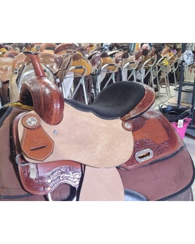 selle équitation western Hwest barrel compétition wade reining roping Pools west coast lakota denver DOUBLE S