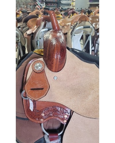 selle équitation western Hwest barrel compétition wade reining roping Pools west coast lakota denver DOUBLE S